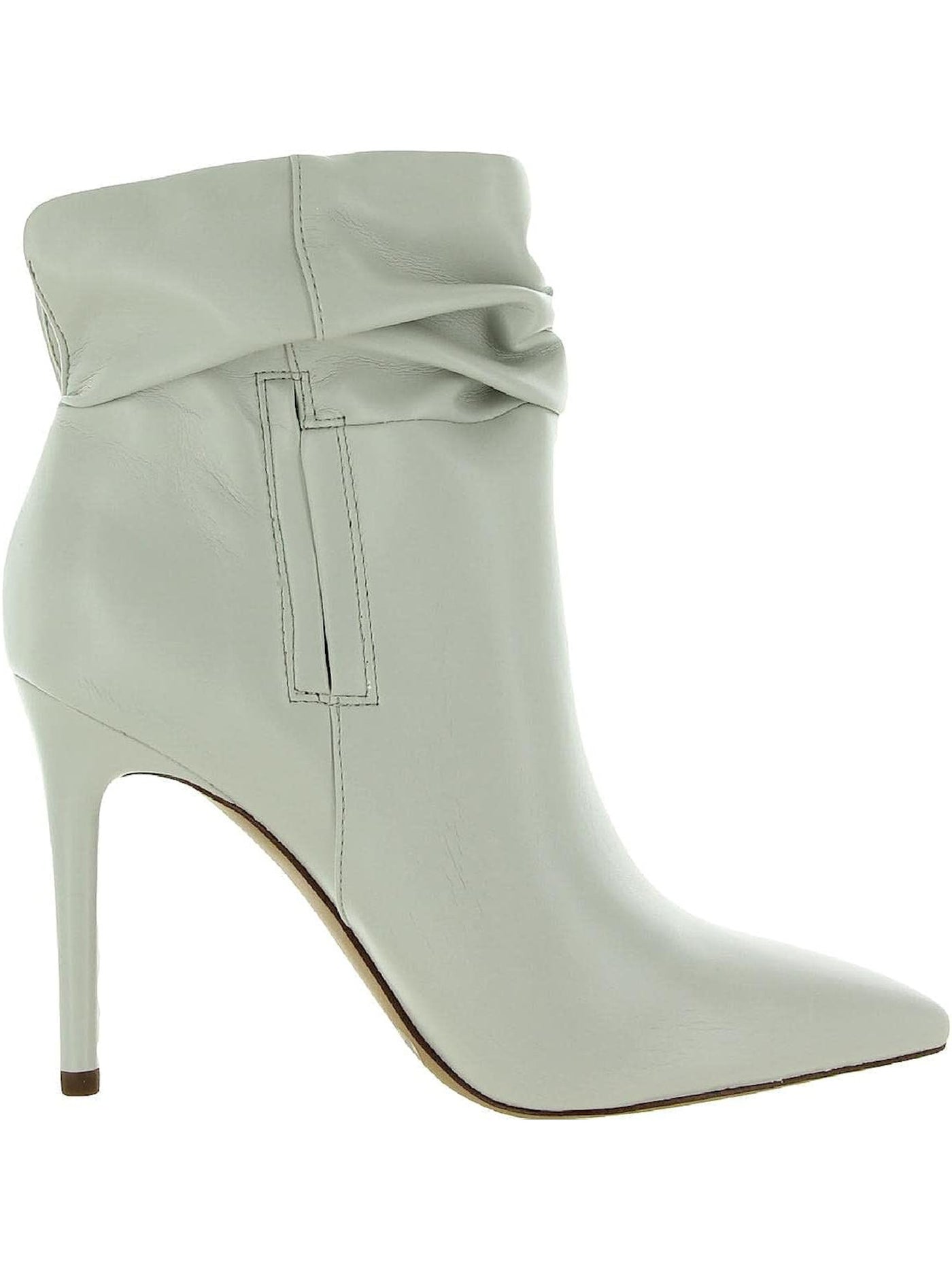 JESSICA SIMPSON Womens Ivory Comfort Lalie Pointed Toe Stiletto Dress Slouch Boot 9 M