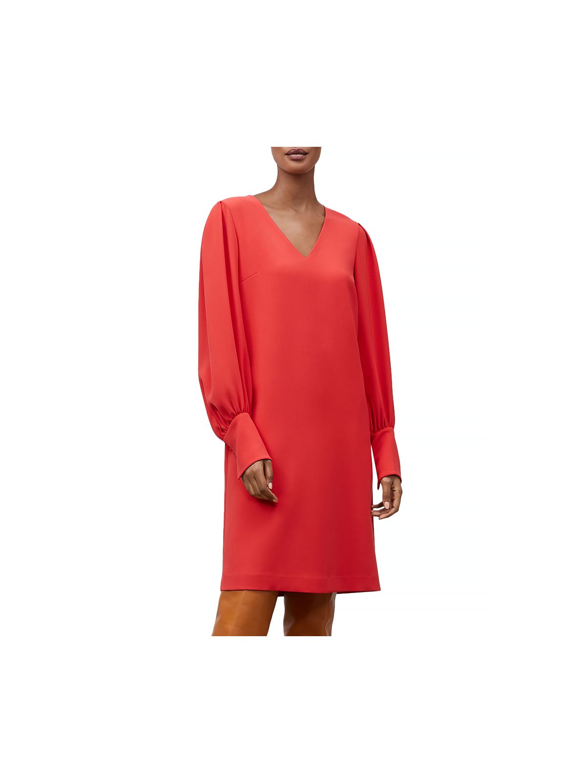ladies red shift dress LAFAYETTE 148 Womens Blouson Sleeve V Neck Above The Knee Evening – Bobbi + Bricka Modest Light Grey Mermaid YGroup_bree-sweatshirt-dress Wardrobe Staple اللون:لون مخصص