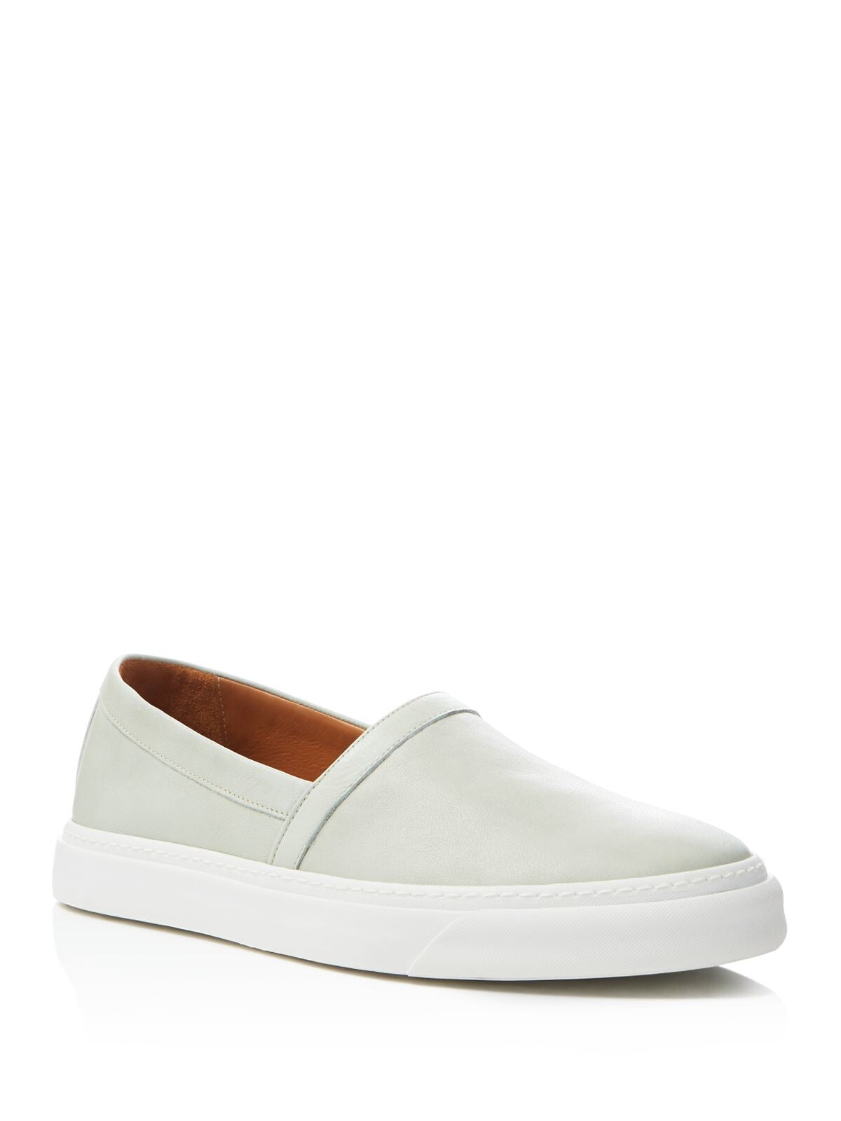 MARC JACOBS Mens Green Comfort Round Toe Platform Slip On Leather Sneakers 8 MARC JACOBS Mens Green Removable Insole Comfort Round Toe  main image 2