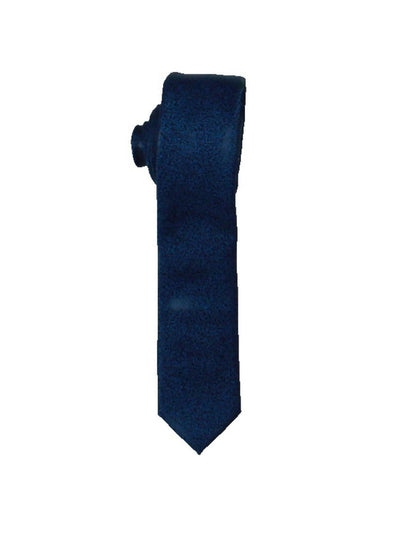 INC Mens Blue Foil Abstract Skinny Neck Tie