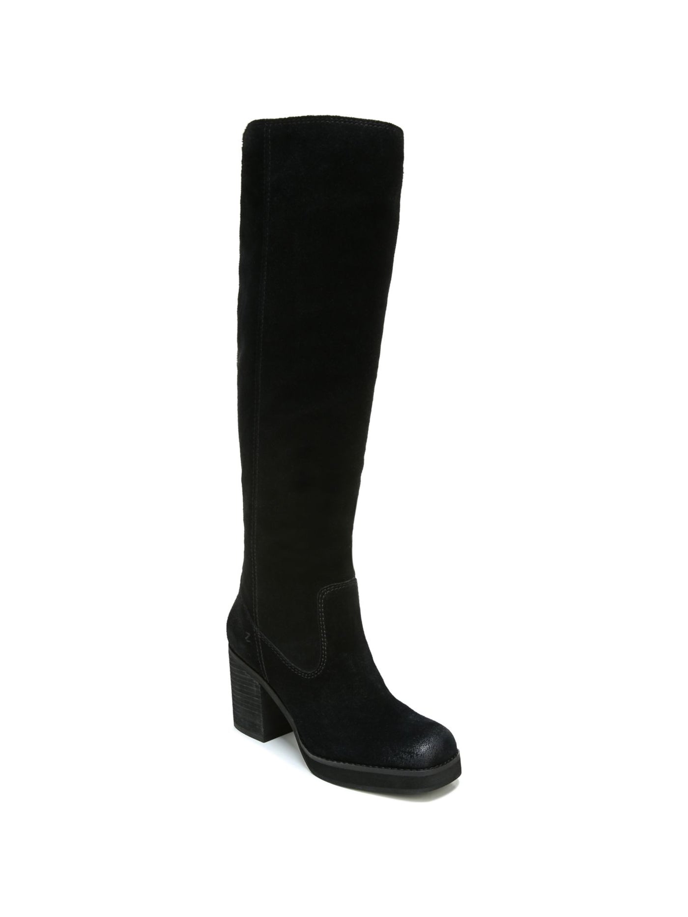 ZODIAC Womens Black Cushioned Padma Round Toe Dress Boots Shoes 7.5 M