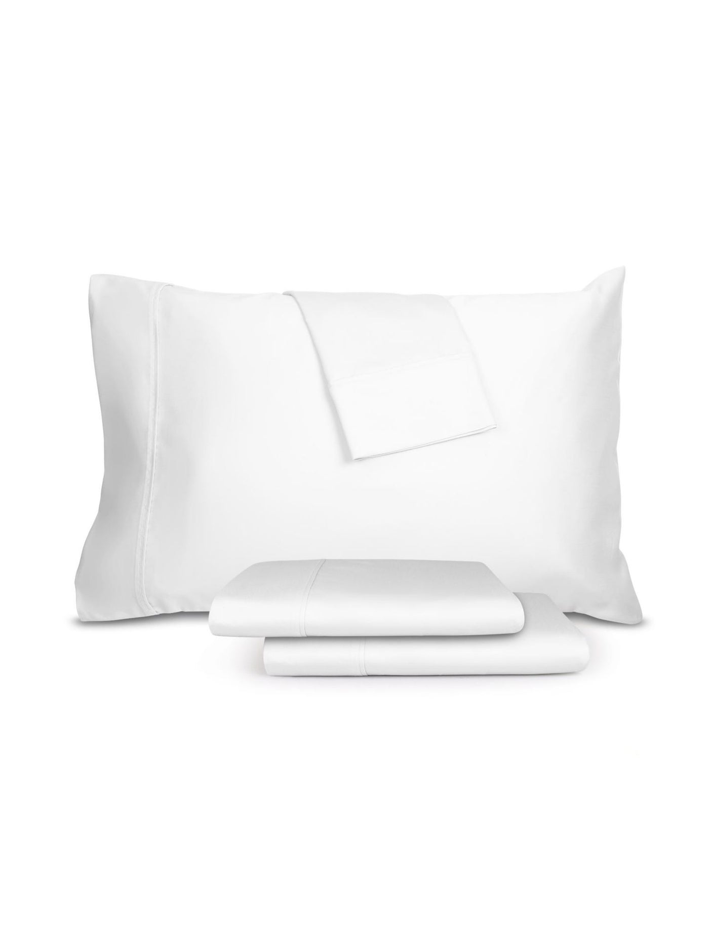 AUSTIN HOME COLLECTION White Solid 950 Thread Count KING Sheet Set