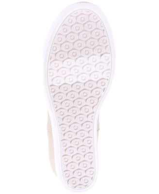 DOLCE VITA Womens Beige Hidden Heel Perforated Kimber Round Toe Wedge Slip On Athletic Sneakers Shoes