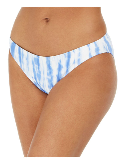 MICHAEL MICHAEL KORS Women's Blue Tie Dye Stretch Lined Full Coverage Bikini Swimsuit Bottom XS