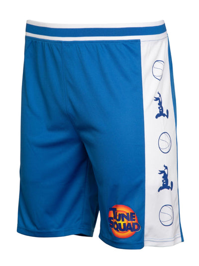 HYBRID APPAREL Mens Blue Logo Graphic Classic Fit Knit Shorts M