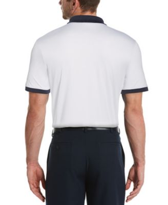 HYBRID APPAREL Mens White Classic Fit Performance Stretch Polo XL