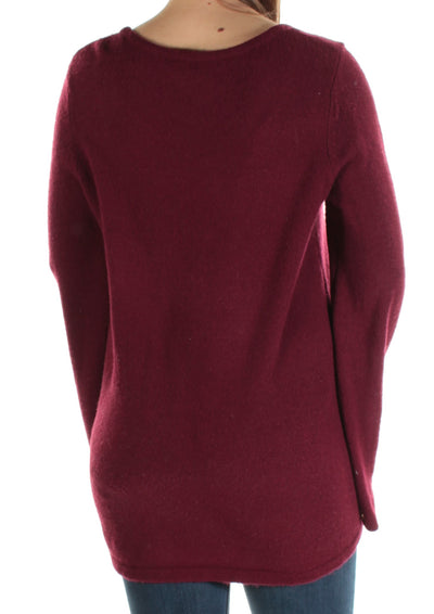 KENSIE Womens Bell Sleeve Scoop Neck Sweater