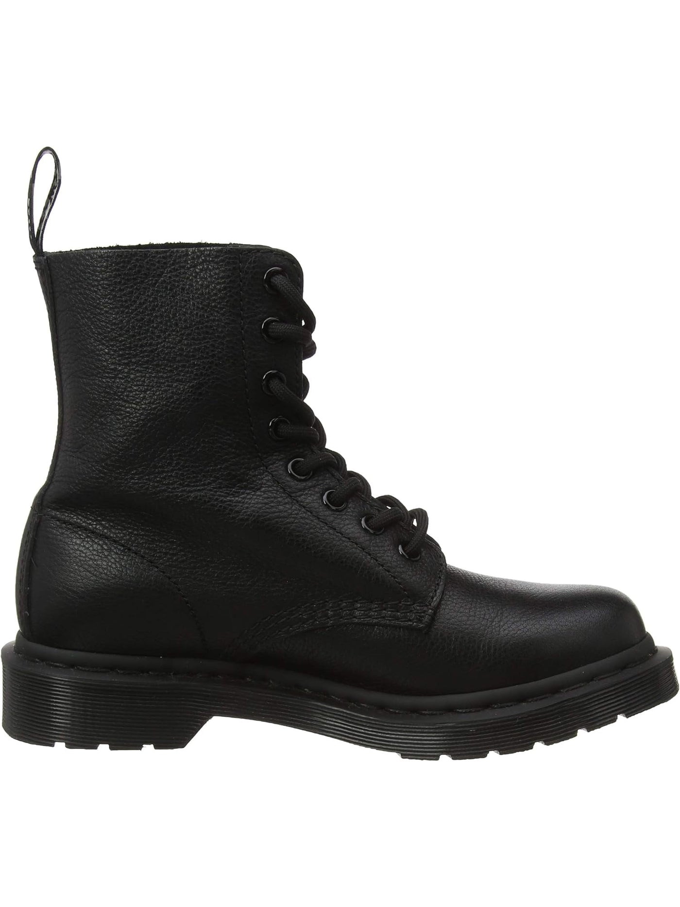 DR MARTENS Mens Black Back Pull-Tab Padded 1460 Pascal Round Toe Block Heel Lace-Up Leather Combat Boots 5
