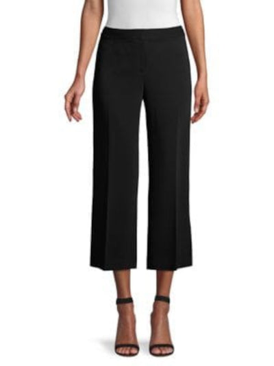 KOBI HALPERIN Womens Black Stretch Wear To Work Cropped Pants 4