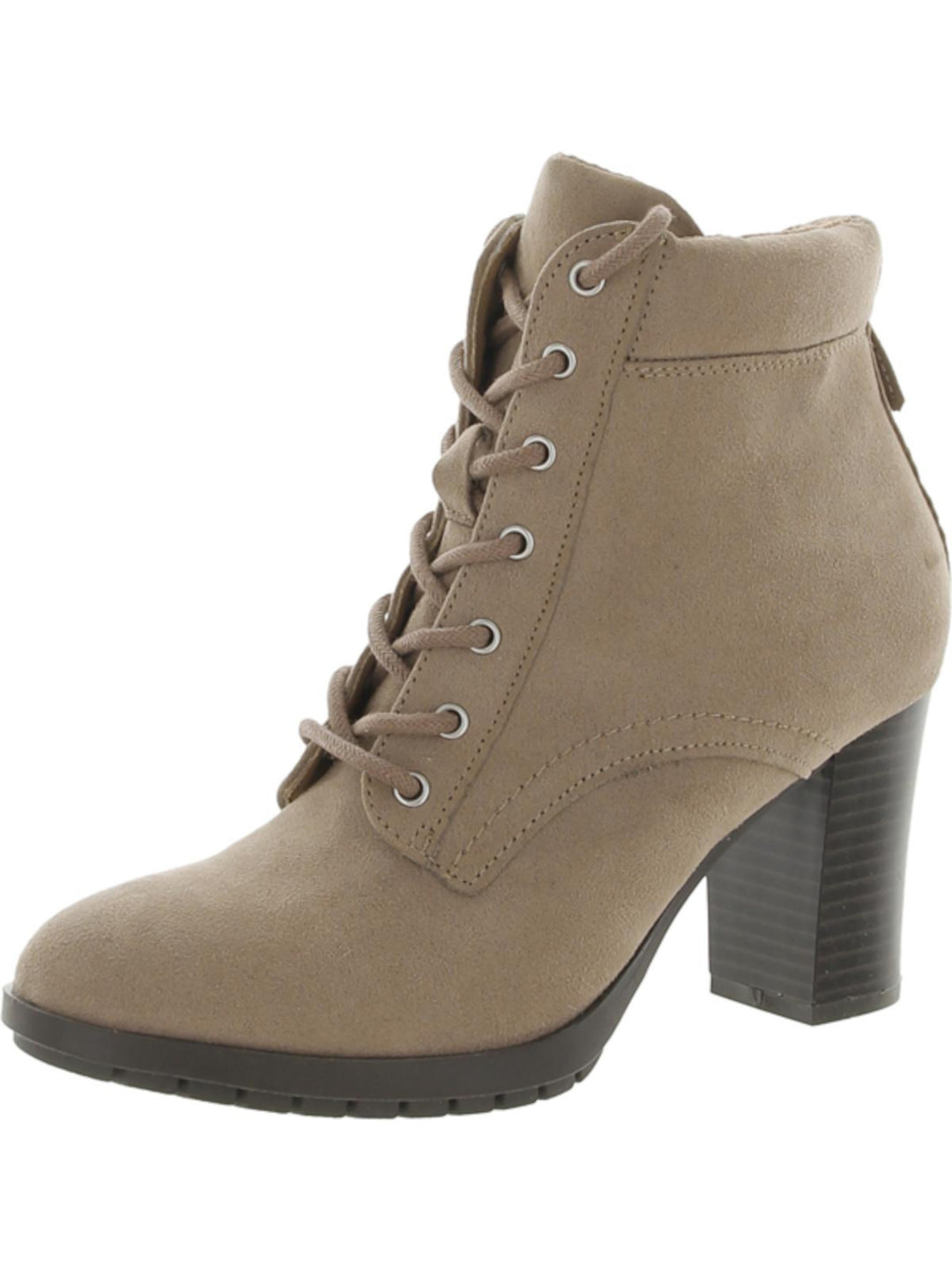 STYLE & COMPANY Womens Beige Lace Up Cushioned Lucillee Almond Toe Blo –  Bobbi + Bricka