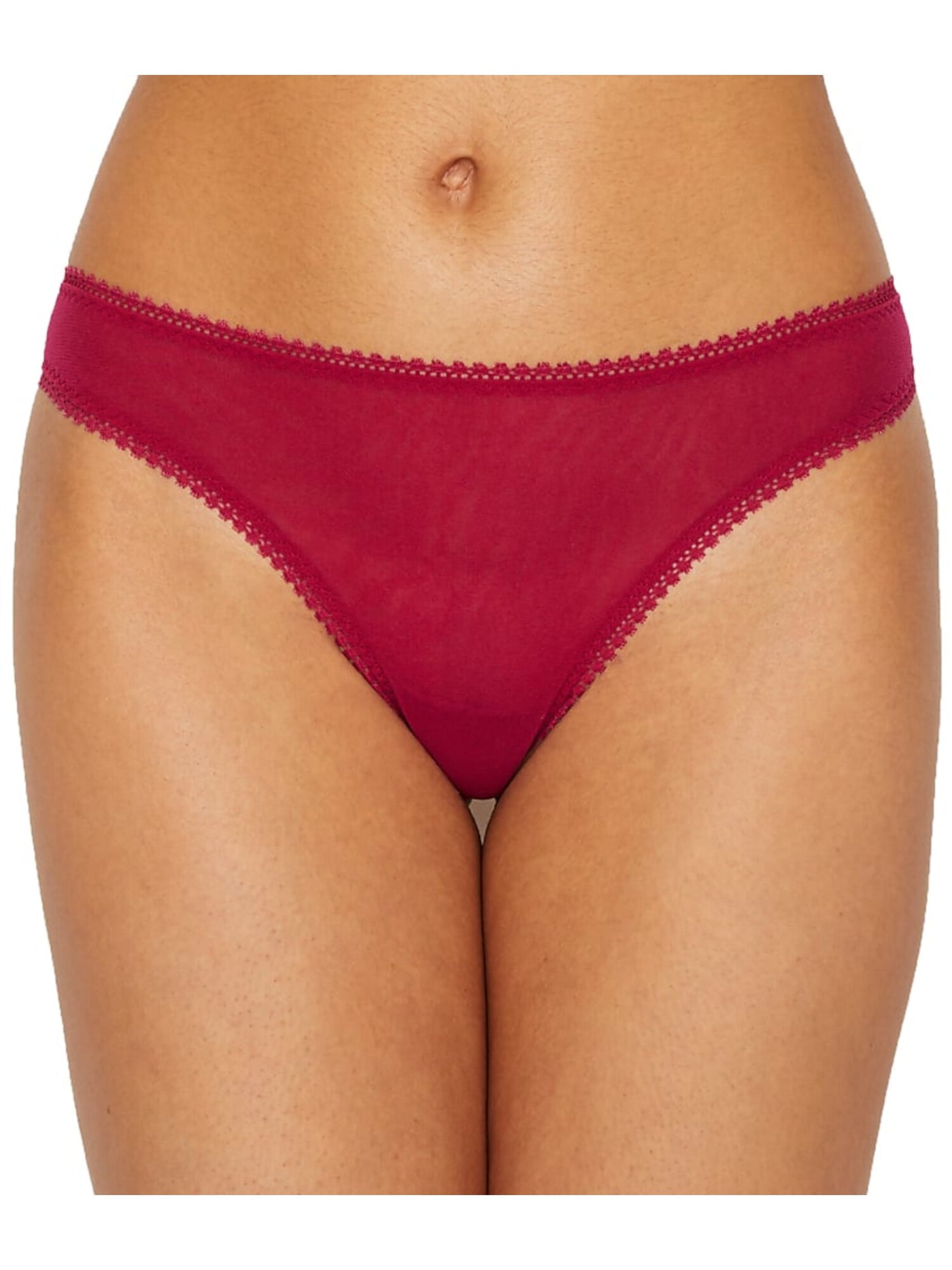 ON GOSSAMER Intimates Red Thong Underwear S\M