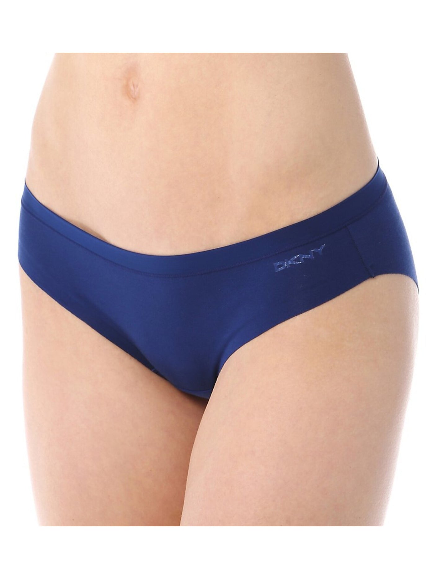 DKNY Intimates Navy Cotton Bikini Underwear L