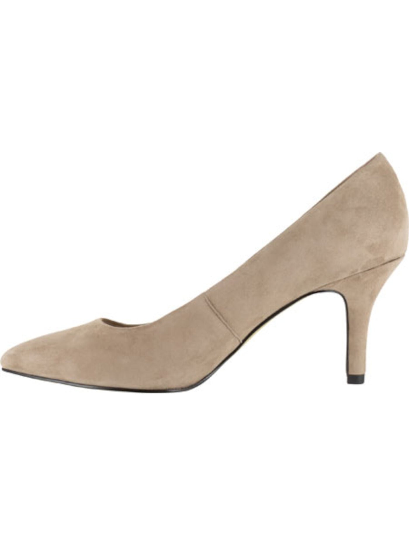 BELLA VITA Womens Beige Padded Define Pointed Toe Stiletto Slip On Leather Dress Pumps Shoes 11