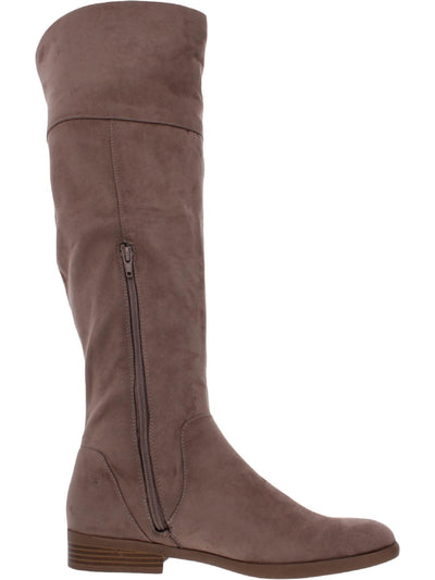 STYLE & COMPANY Womens Beige Zipper Slip Resistant Lessah Round Toe Dress Boots Shoes 6.5 M