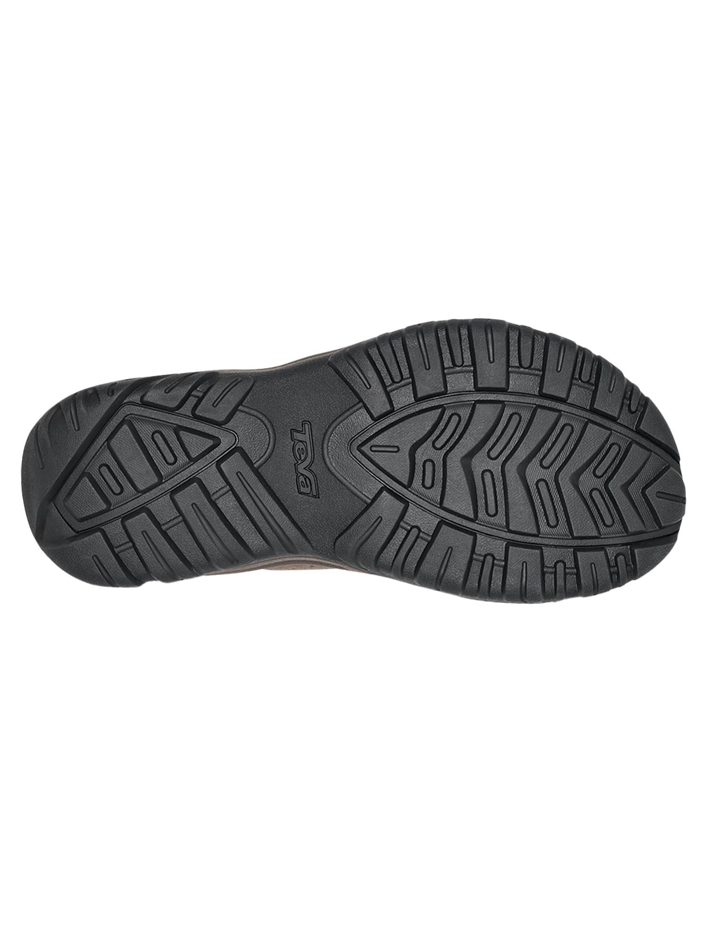 TEVA Mens Beige Color Block Mixed Media Traction Padded Water Resistant Katavi 2 Open Toe Slip On Leather Slide Sandals Shoes