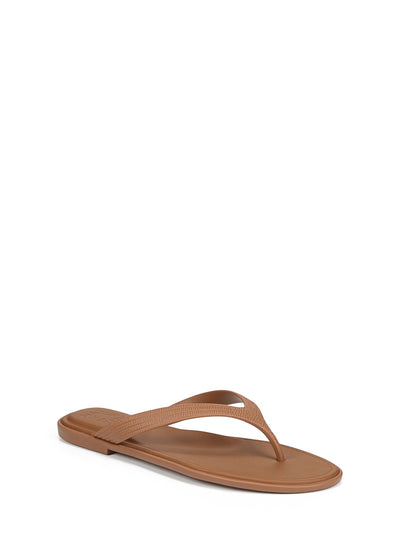 NATURALIZER Womens Brown Comfort Jelly Sandal Padded Non-Slip Jemm Open Toe Slip On Thong Sandals Shoes 7 M