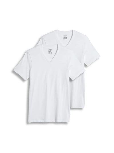 JOCKEY Mens White Classic Fit T-Shirt XXL