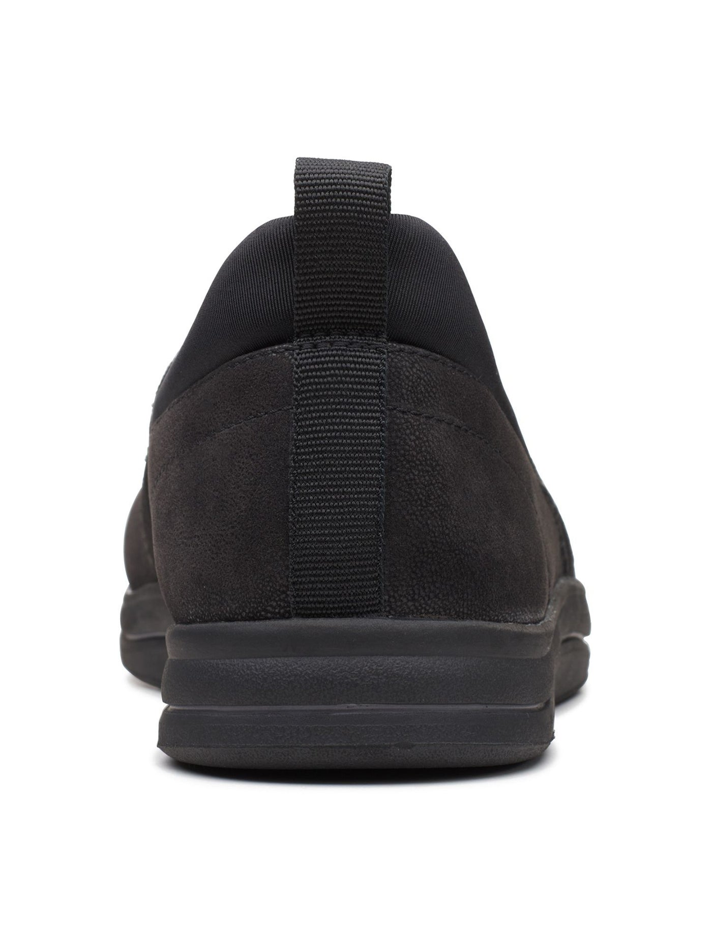 CLOUD STEPPERS BY CLARKS Womens Black Non-Slip Sole Heel Pull-Tab Goring Cushioned Breeze Bali Round Toe Slip On Sneakers Shoes 7 M