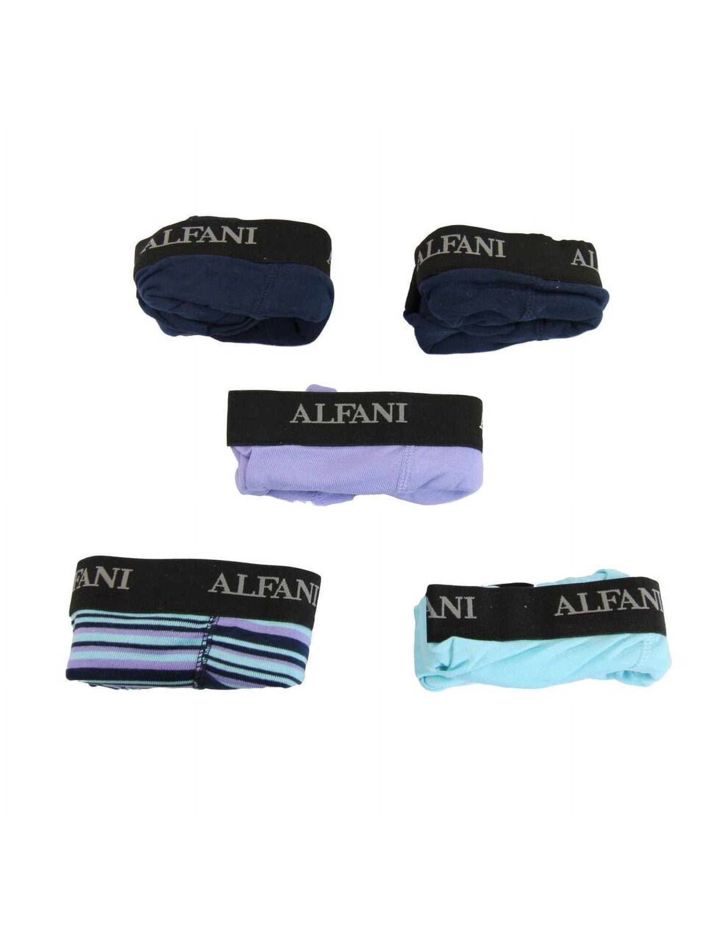 ALFATECH BY ALFANI Intimates Purple Cotton Blend Contour Pouch Boxer Brief Underwear XL