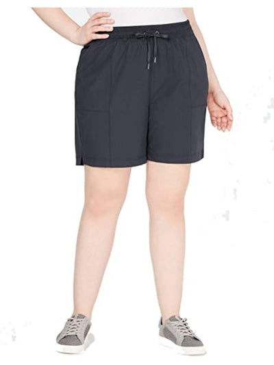 IDEOLOGY Womens Stretch Tie Pocketed Cropped Shorts