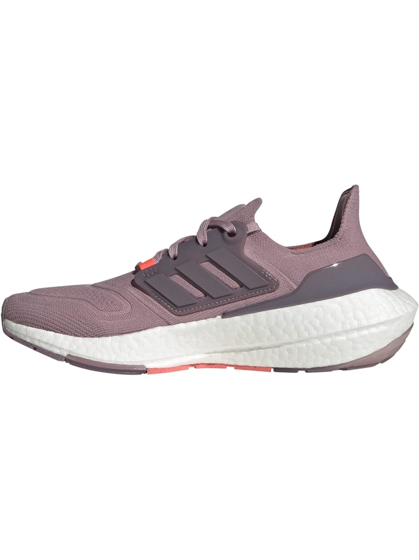 ADIDAS Womens Purple Padded Impact Absorption Stretch Removable Insole Ultraboost 22 Round Toe Wedge Lace-Up Athletic Running Shoes 6