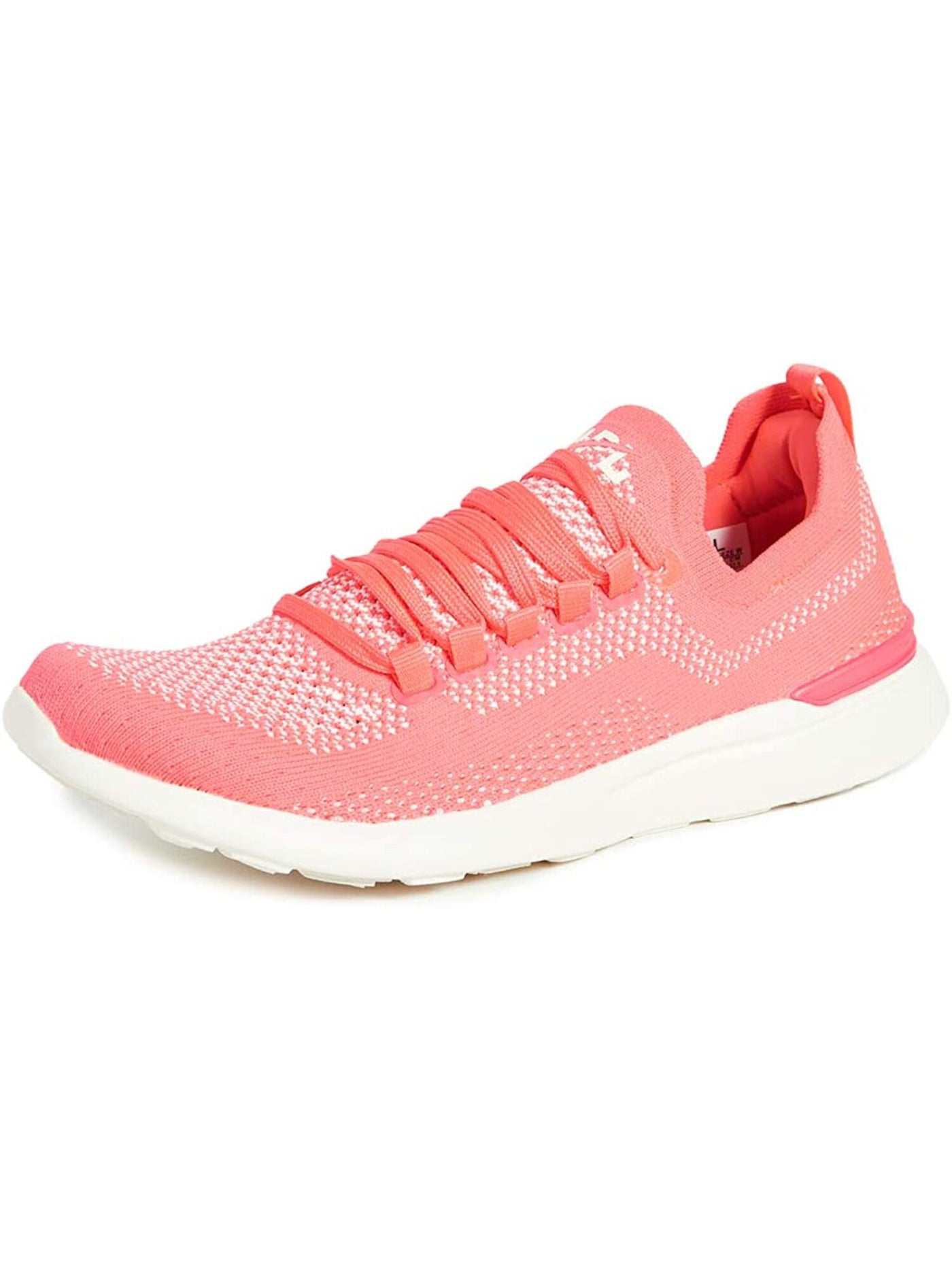 ATHLETIC PROPULSION LABS Womens Pink Removable Insole Pull Tab Cushioned Techloom Breeze Wedge Lace-Up Athletic Running Shoes 9.5