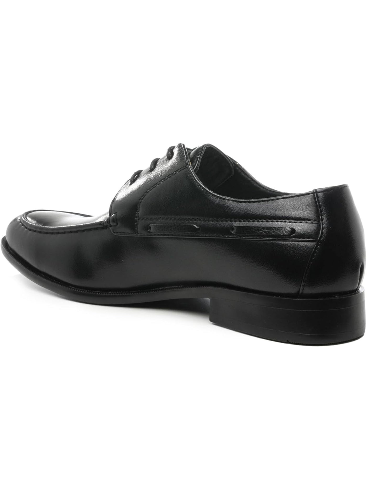 TAHARI Mens Black Padded Randall Round Toe Lace-Up Dress Loafers Shoes 13