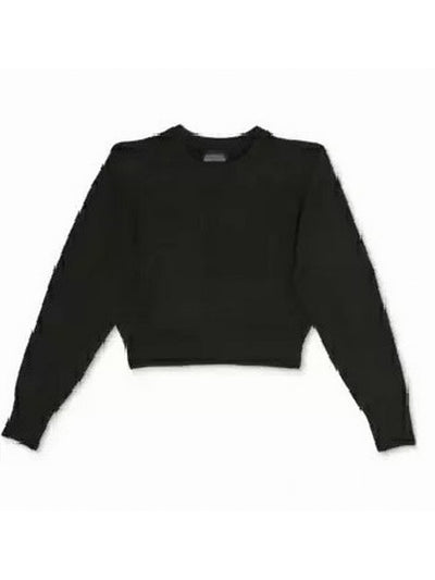 DANIELLE BERNSTEIN Womens Black Long Sleeve Jewel Neck Sweater XS