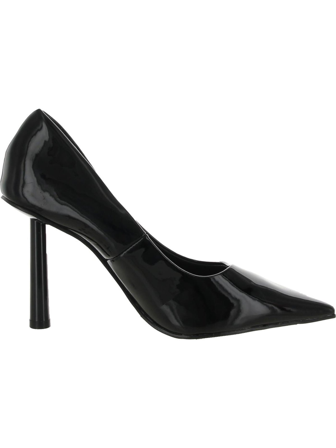 WILD PAIR Womens Black Slip Resistant Comfort Taraa Pointed Toe Stiletto Slip On Pumps Shoes 5.5 M