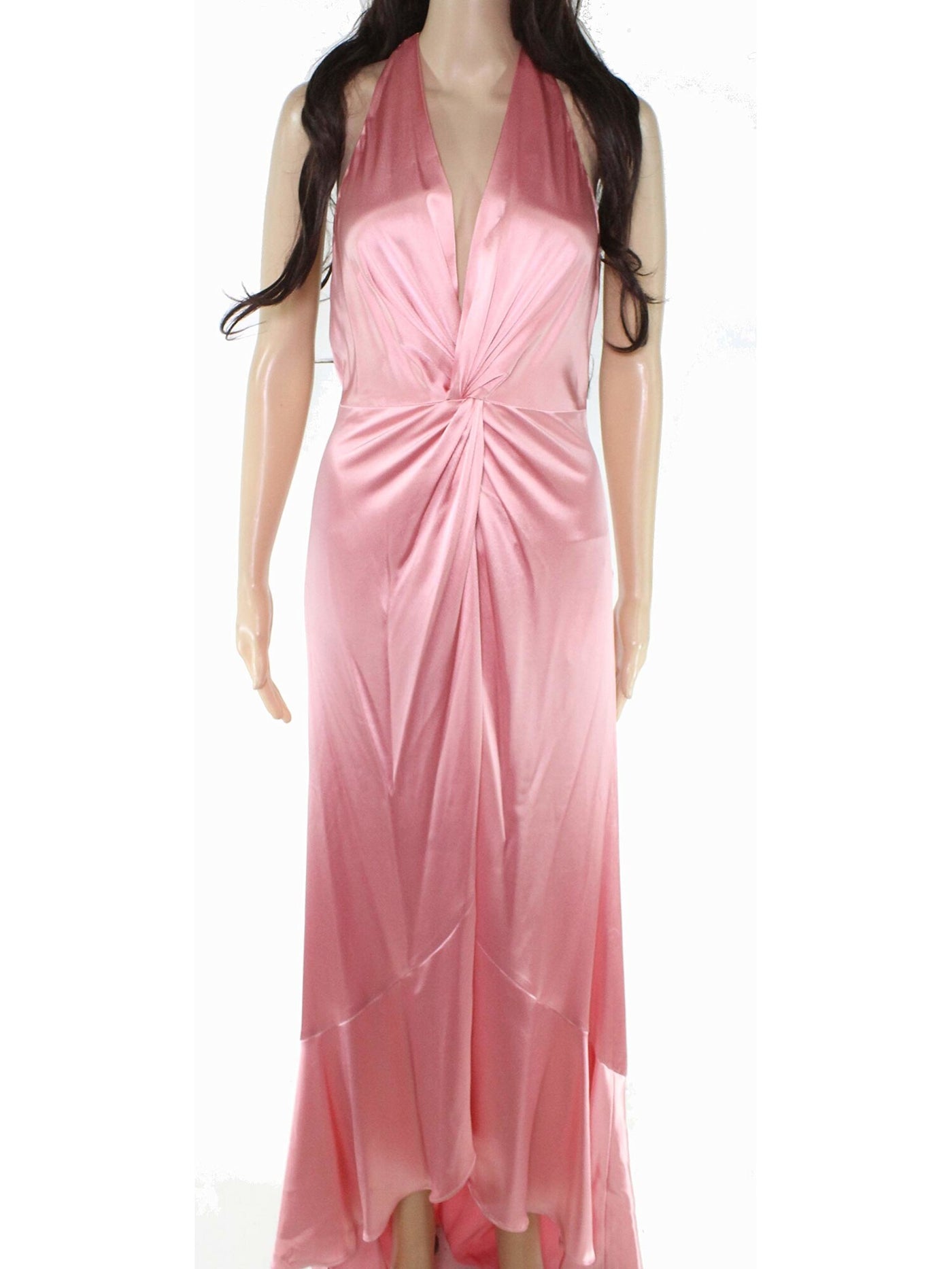 JILL STUART Womens Pink Maxi Evening Body Con Dress 4