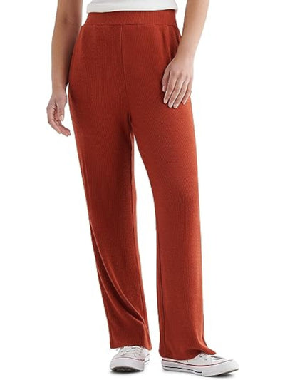 LUCKY BRAND Womens Ribbed Wide Leg Pants