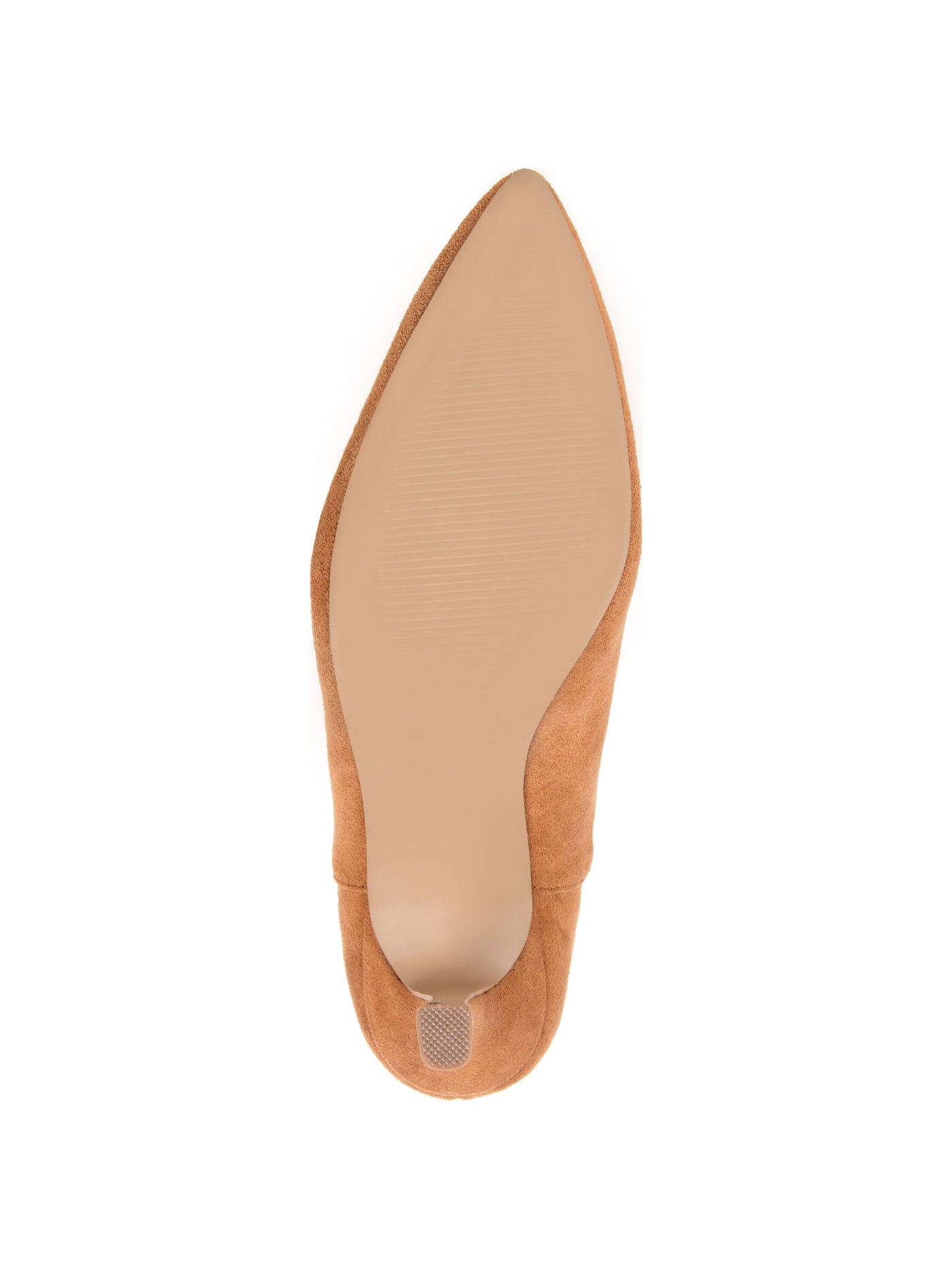 JOURNEE COLLECTION Womens Brown Goring Cushioned Elitta Pointed Toe Flare Dress Chelsea Boot W
