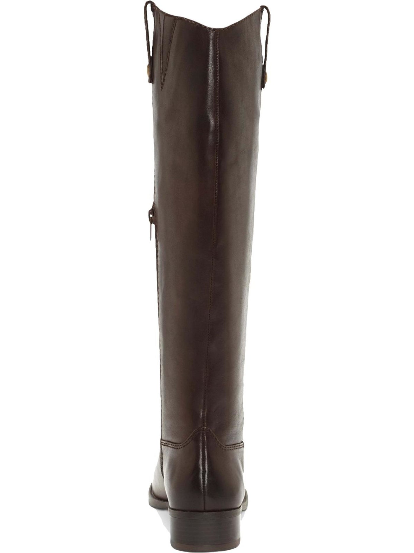 INC Womens Brown Cushioned Studded Fawne Round Toe Zip-Up Riding Boot 6.5 M