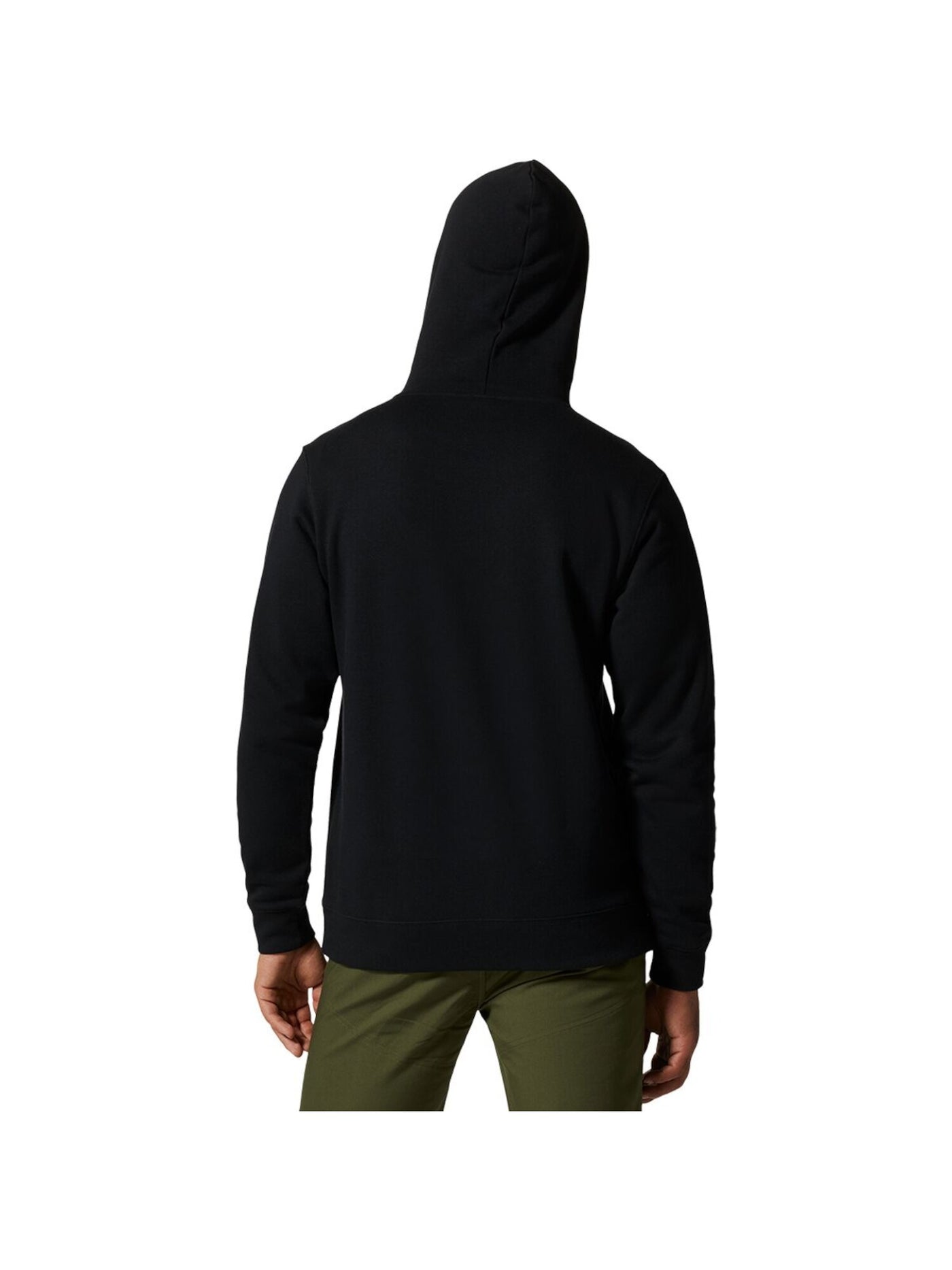 MOUNTAIN HARD WEAR Mens Black Logo Graphic Long Sleeve Classic Fit Draw String Hoodie M