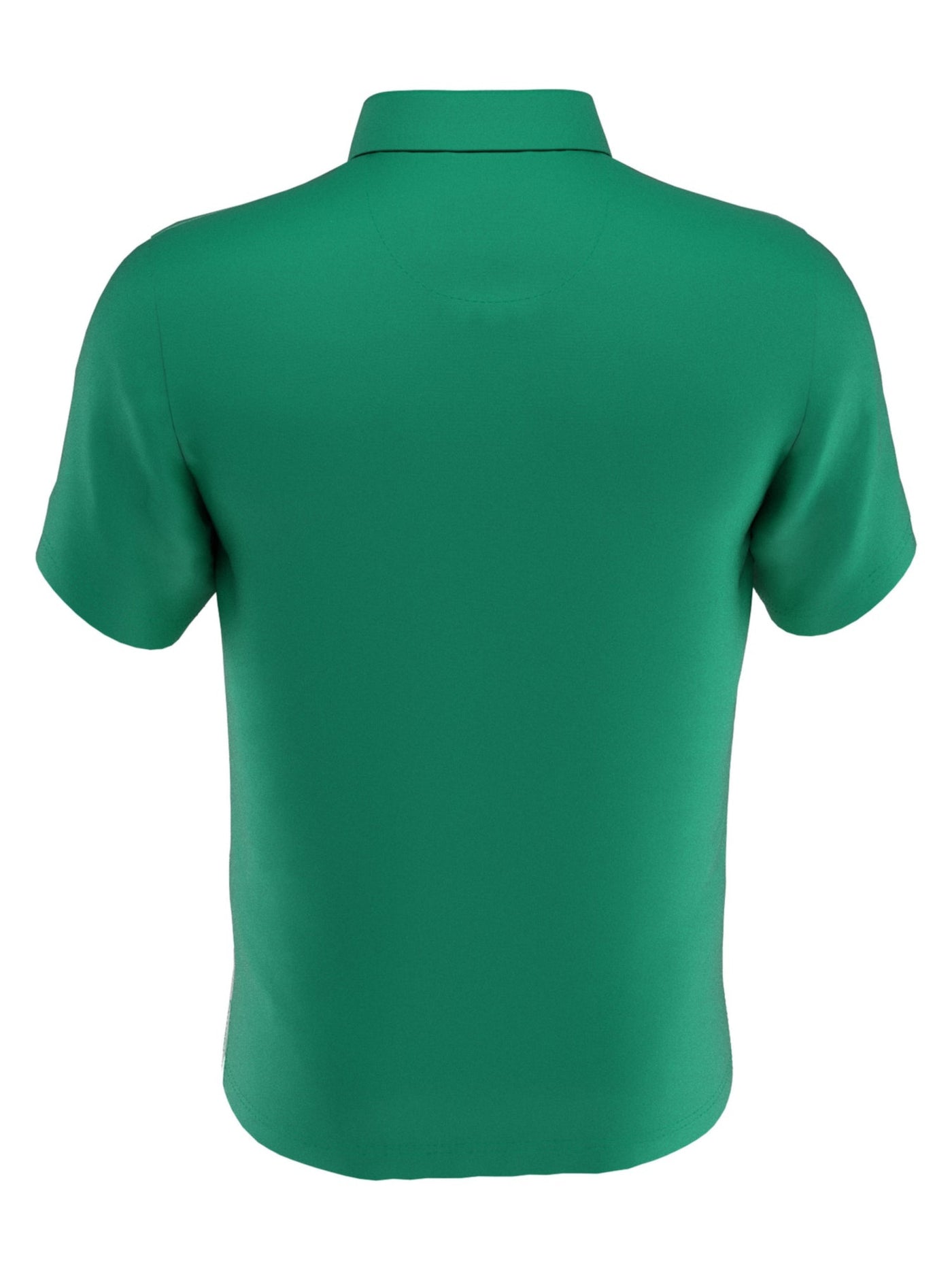 HYBRID APPAREL Mens Green Ombre Short Sleeve Moisture Wicking Polo S