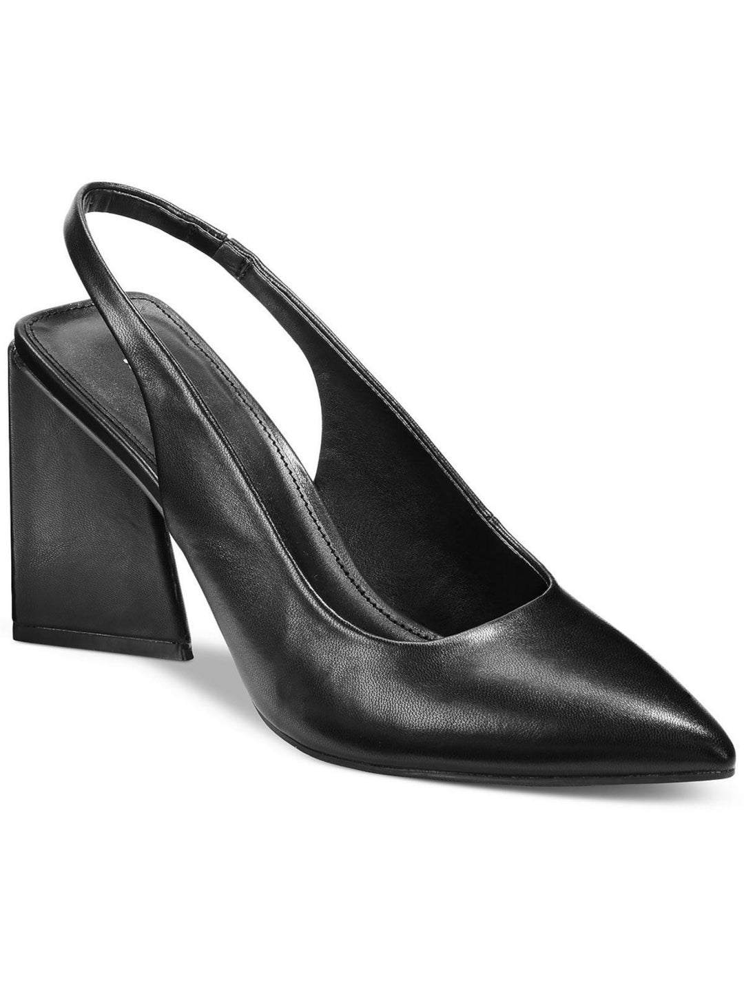 Bar III Womens Black Cushioned Arrica Pointed Toe Sculpted Heel Slip On Dress Slingback 6.5 M Bar III Womens Black Cushioned Arrica Pointed Toe Sculpted Heel Slip On Dress Slingback 6.5 M