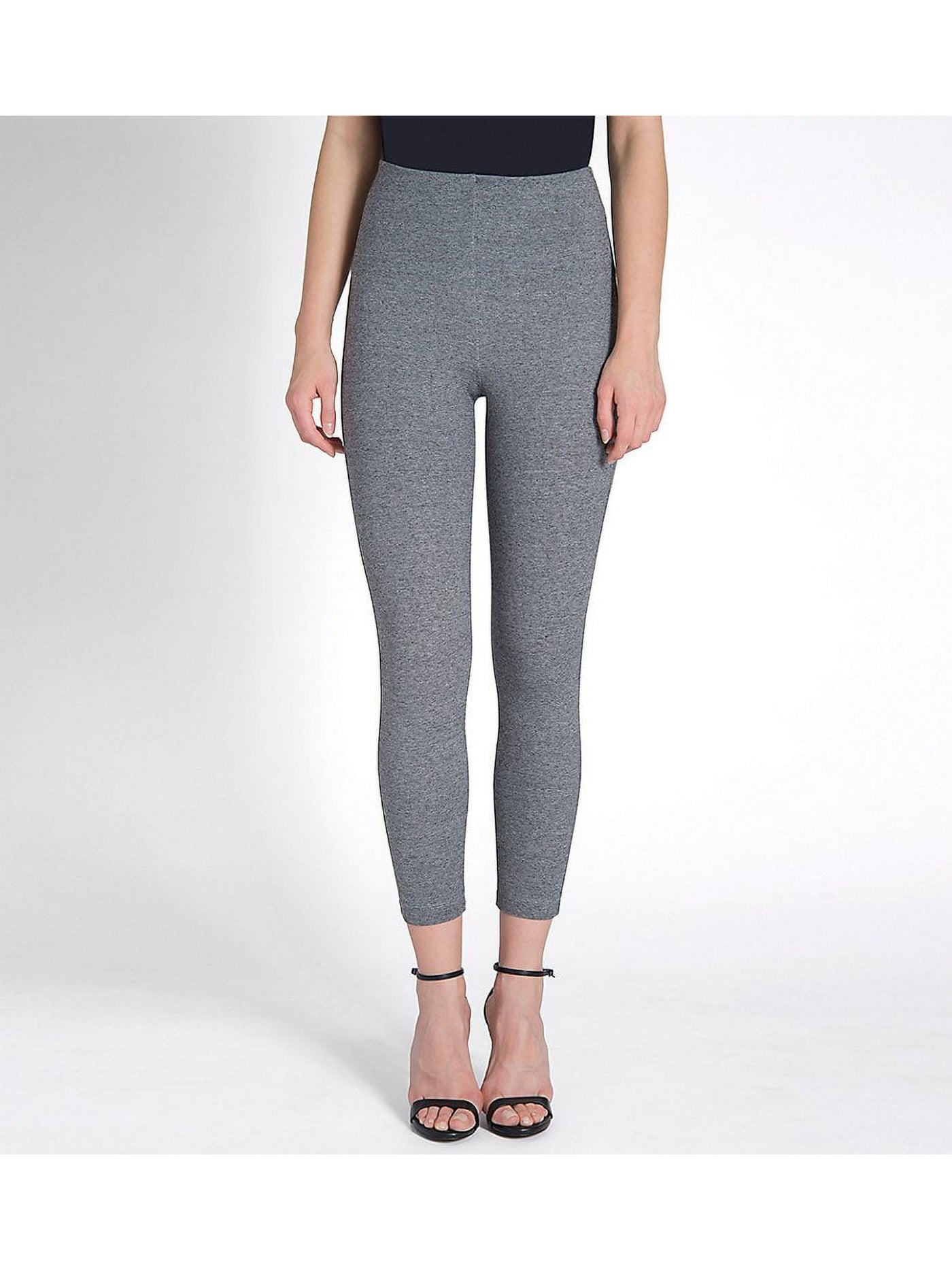 LYSSE Womens Navy Stretch High Waist Leggings Plus 3X
