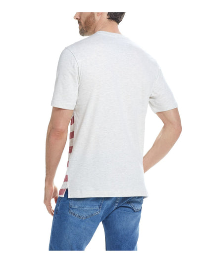 WEATHERPROOF VINTAGE Mens Gray Graphic Short Sleeve Classic Fit T-Shirt M