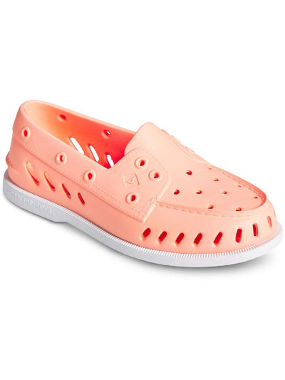 SPERRY Womens Coral Portholes Lightweight Traction Non-Marking Padded Authentic Round Toe Slip On Boat Shoes 6 M