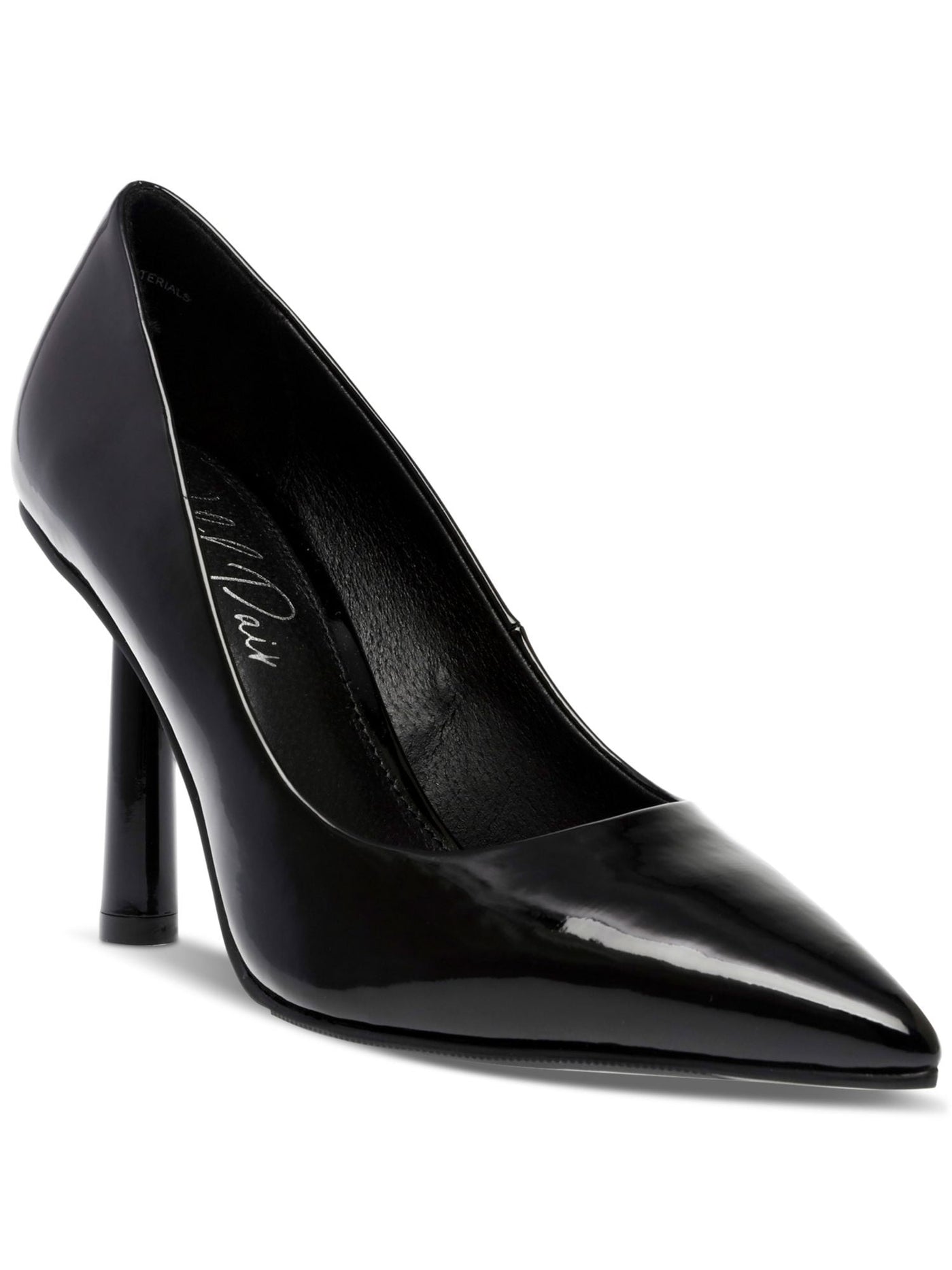 WILD PAIR Womens Black Slip Resistant Comfort Taraa Pointed Toe Stiletto Slip On Pumps Shoes 5 M