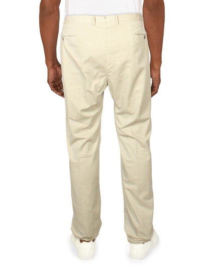 TORIN OPIFICIO Mens Beige Flat Front, Stretch, Stretch Chino Pants 54