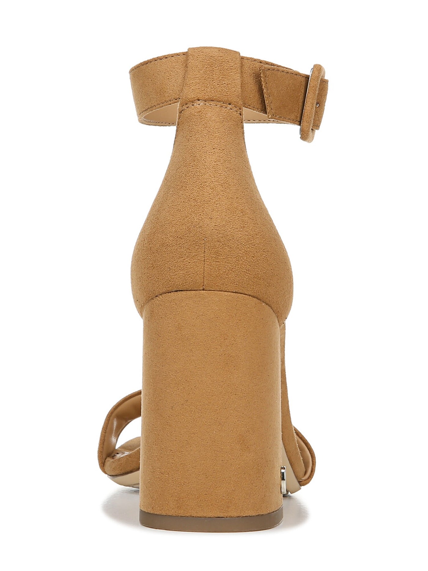 CIRCUS BY SAM EDELMAN Womens Beige Padded Ankle Strap Comfort Elizabeth Block Heel Buckle Sandals 12 M