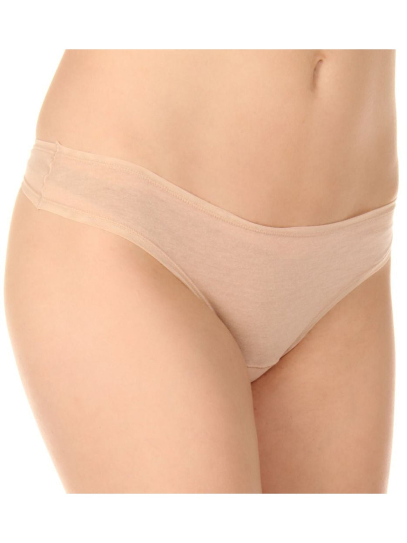 FINE LINES Intimates Beige Thong Underwear L