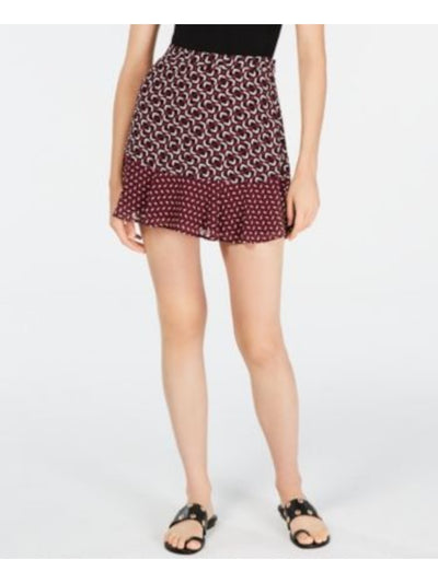 MICHAEL KORS Womens Micro Mini Cocktail A-Line Skirt