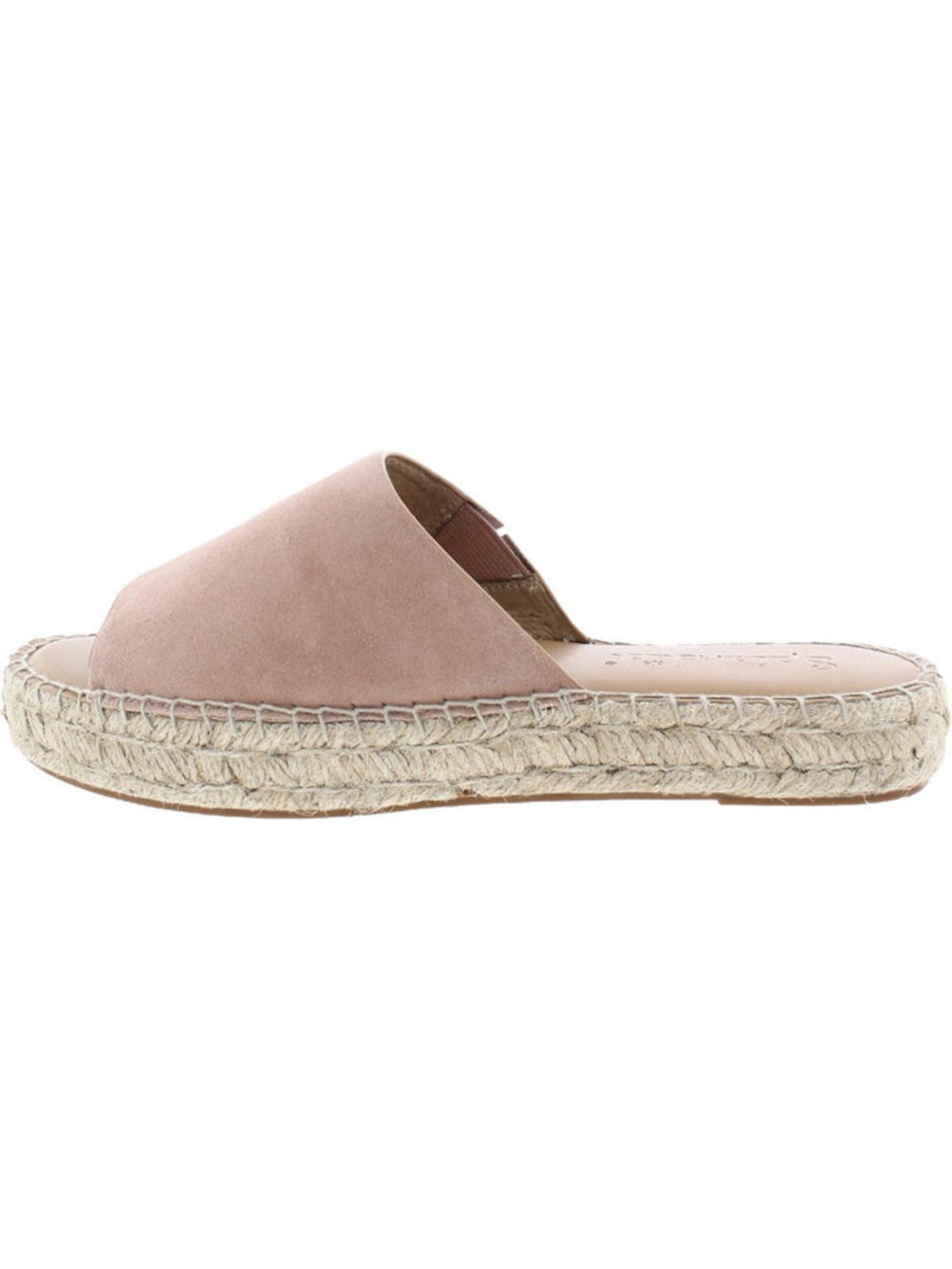 SPLENDID Womens Beige Beef Rolled Cushioned Goring Maia Round Toe Slip On Leather Espadrille Shoes 7 M