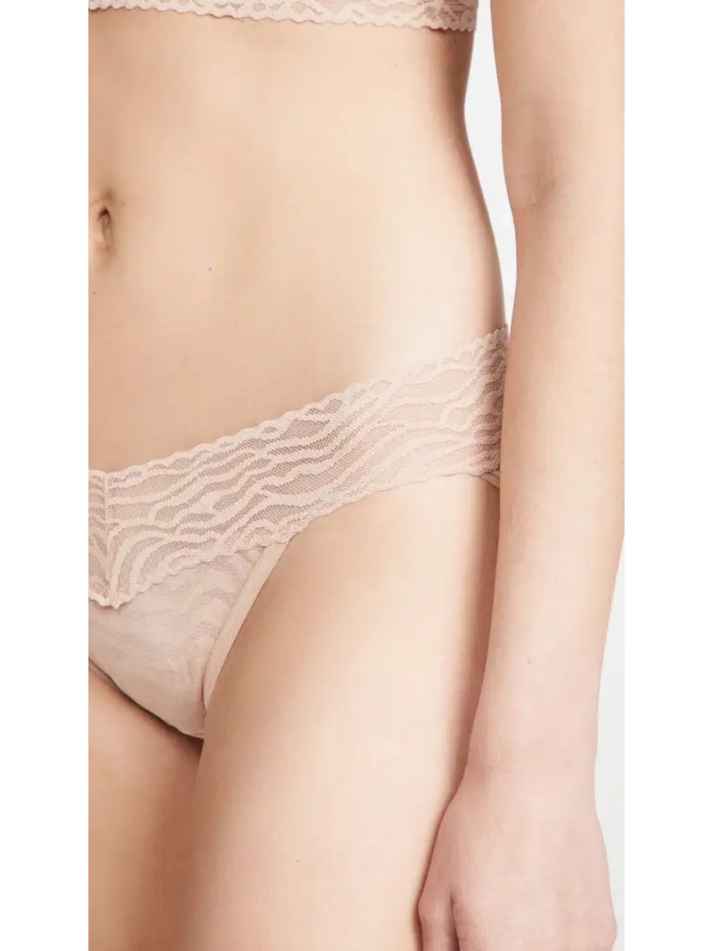 HANKY PANKY Intimates Beige V-kini Underwear Briefs XS