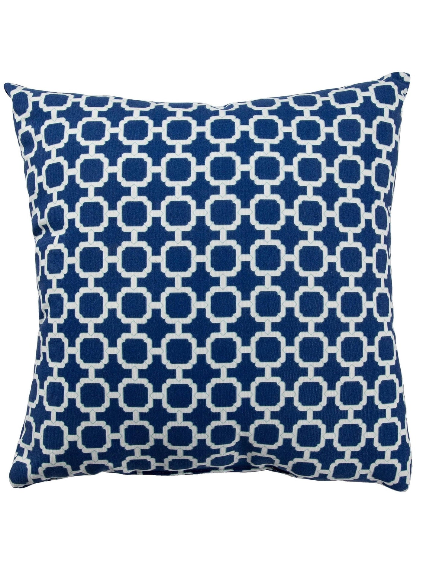 JAIPUR LIVING Blue Patterned 18 x 18 in Decorative Pillow