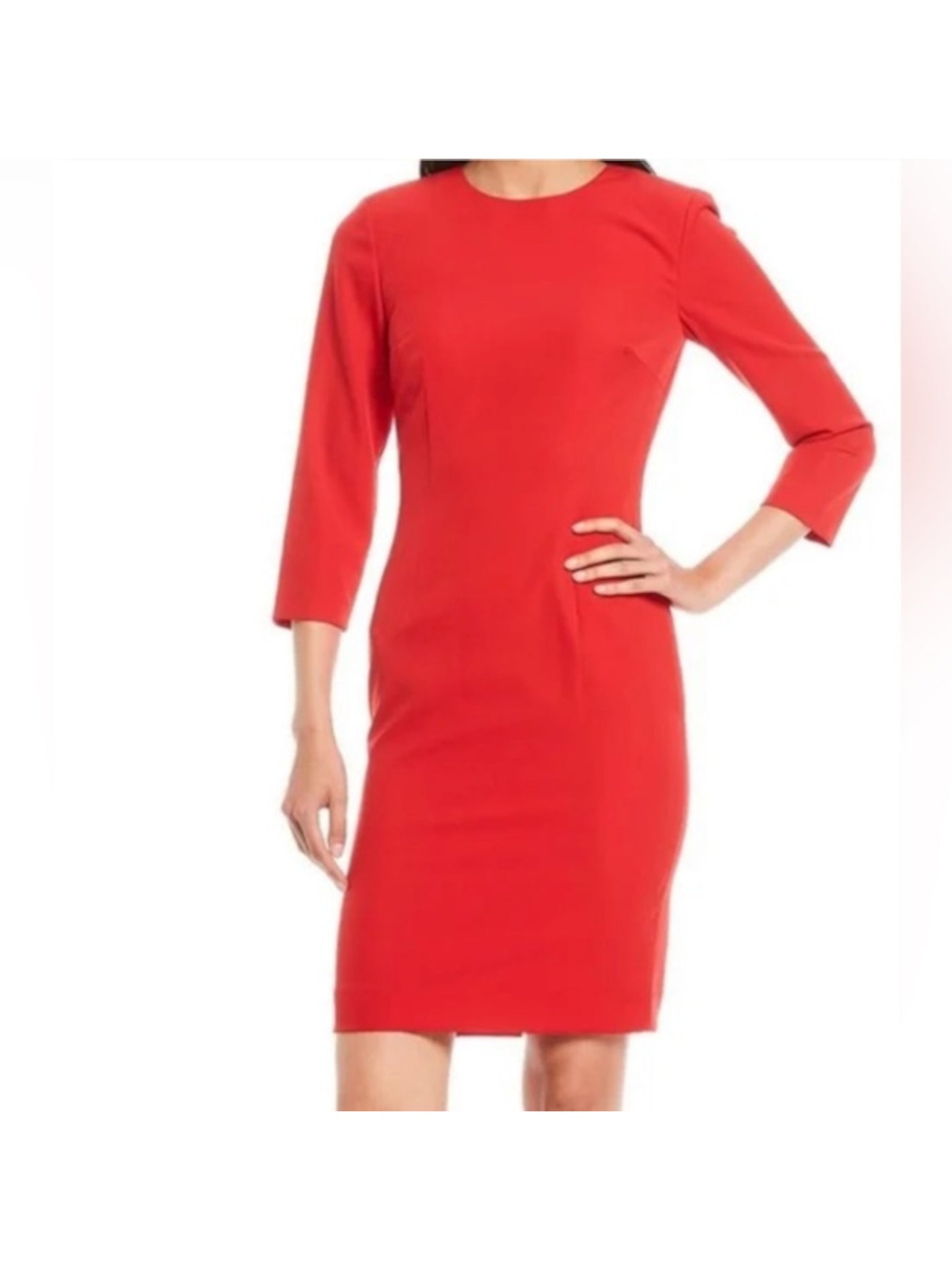antonio melani red dress NEW Antonio Melani Sheath Dress Size 2 NWT $210 Burgundy Dark Red - Cocktail