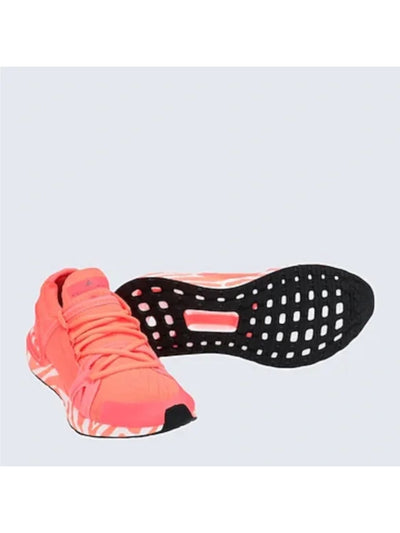 ADIDAS Womens Orange Stretch Removable Insole Comfort Stella Mccartney Asmc Ultraboost Round Toe Wedge Lace-Up Athletic Sneakers Shoes 5.5