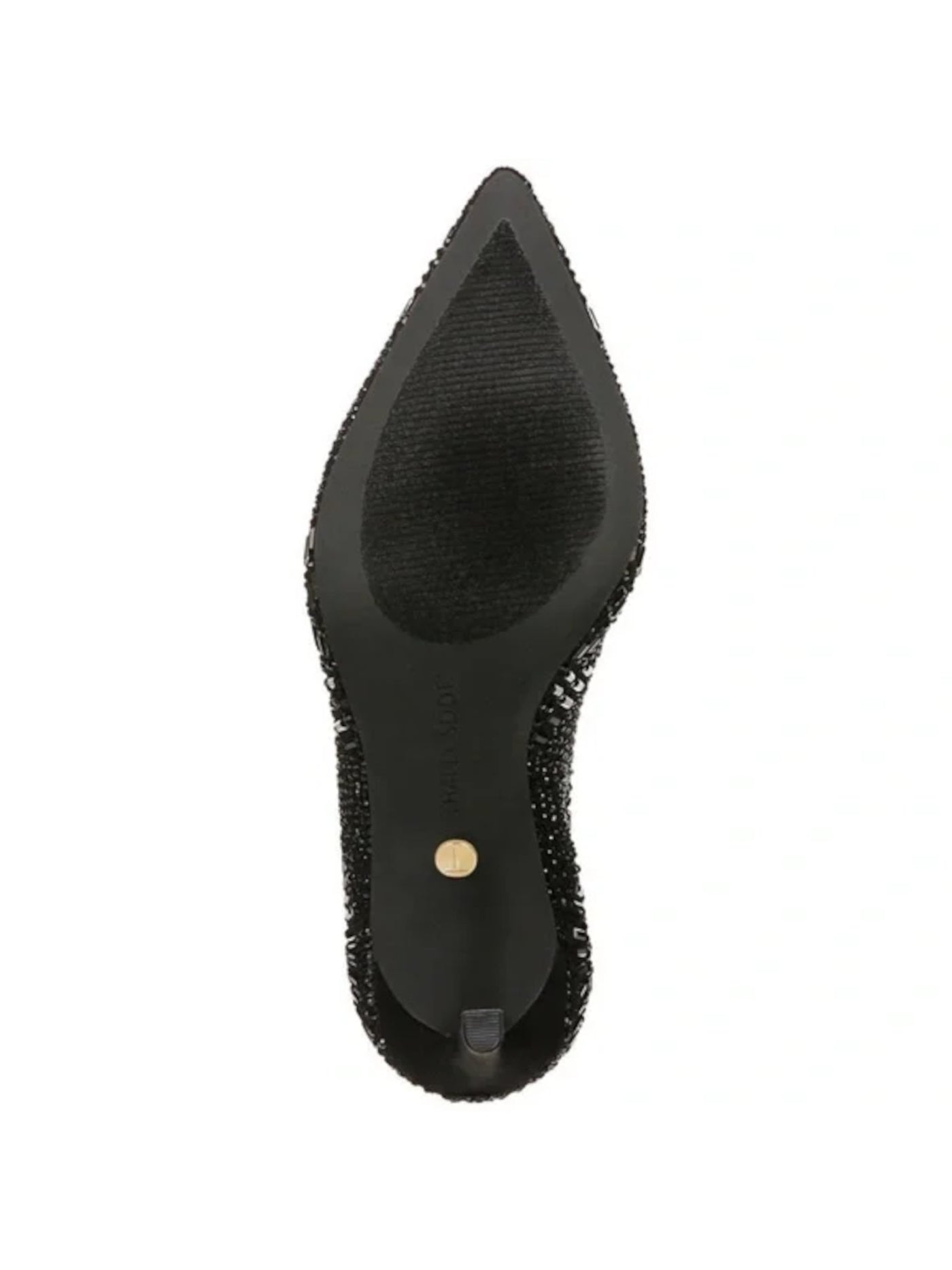THALIA SODI Womens Black Stretch Knit Rhinestone Cushioned Karmen Pointed Toe Stiletto Slip On Dress Booties M